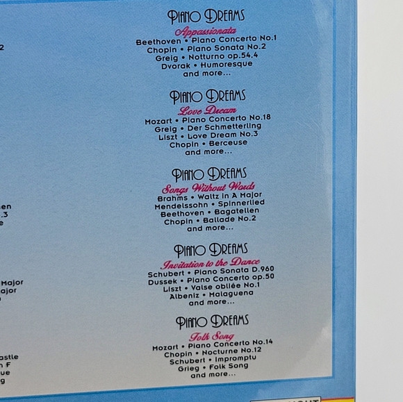 Piano Dreams 10CD Classical Music Boxed Set New - Picture 6 of 9